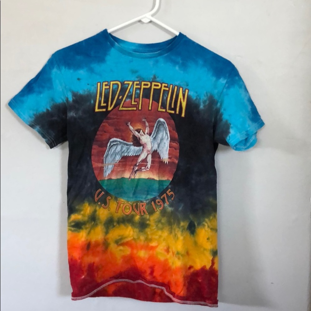 Led Zeppelin tie dyed t-shirt